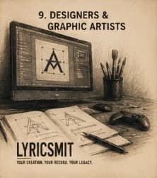 Designers & Graphic Artists — Lyricsmit creator category