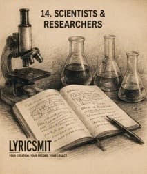 Scientists & Researchers — Lyricsmit creator category